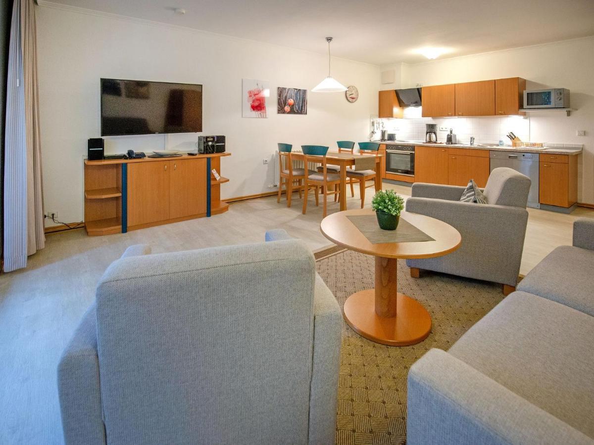 Duenenpark Binz - Komfort Ferienwohnung Mit 1 Schlafzimmer Und Terrasse Im Erdgeschoss 199 Dış mekan fotoğraf