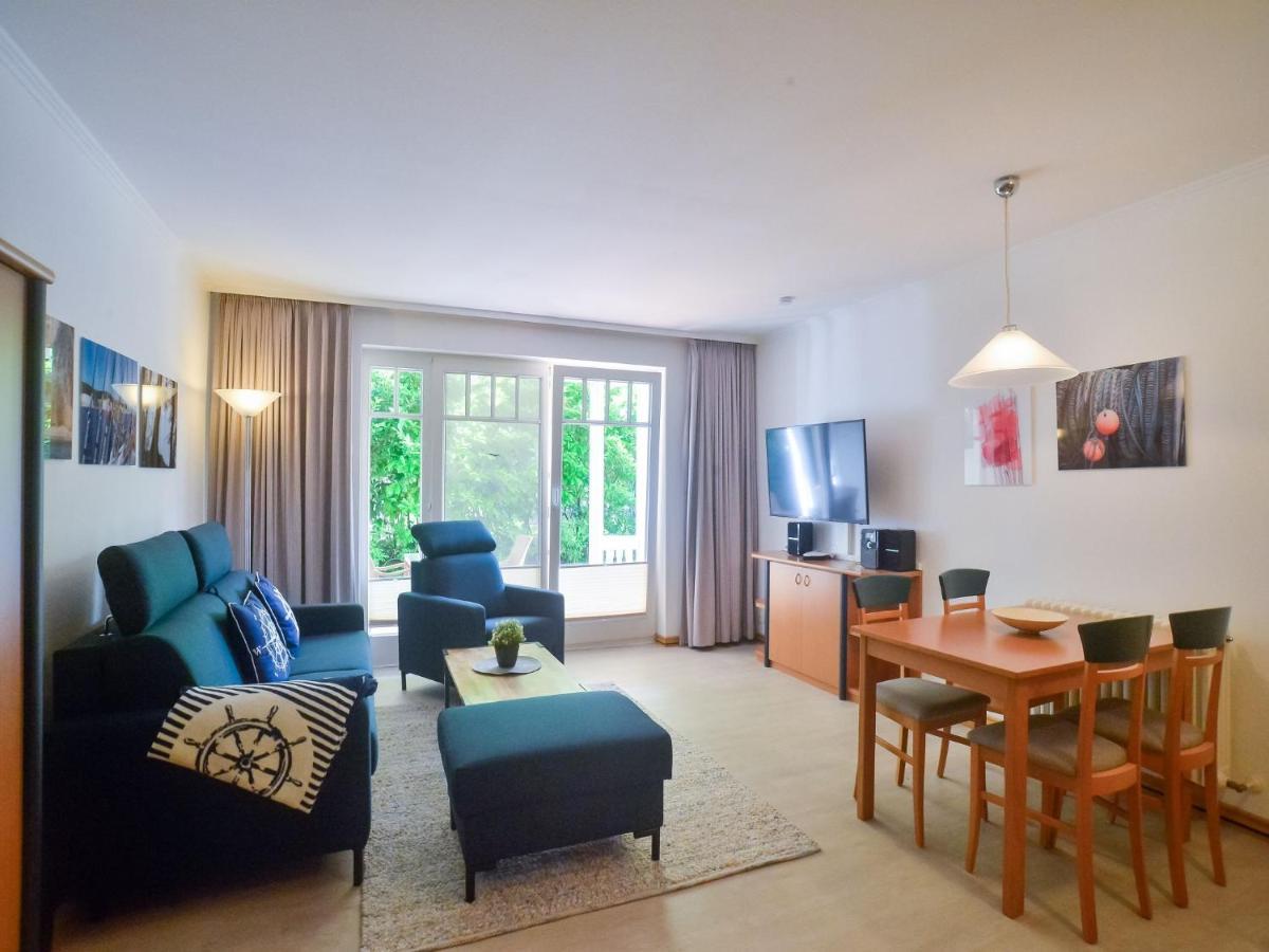 Duenenpark Binz - Komfort Ferienwohnung Mit 1 Schlafzimmer Und Terrasse Im Erdgeschoss 199 Dış mekan fotoğraf